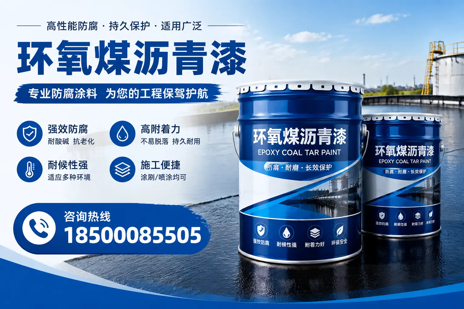 环氧煤沥青漆与其他漆类的比较，长沙用户的选择依据